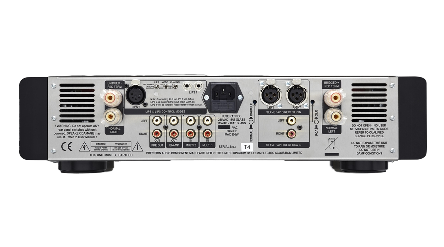 Hydra II back of unit