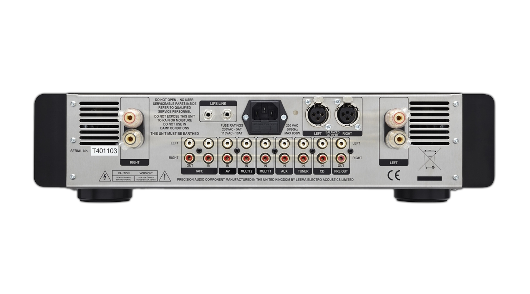 Tuscana II back of unit